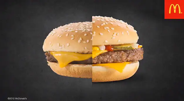 Foto: Hambúrguer MC Donalds