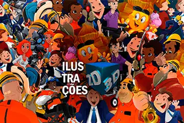 Ilustrações 2D e 3D