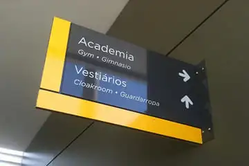 Projeto de sinalização interna