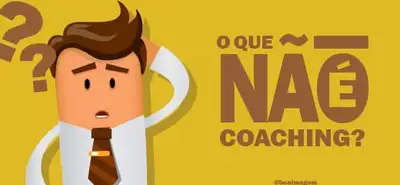 Profissional em sessão explicando o que não é coaching e desfazendo mitos sobre a prática